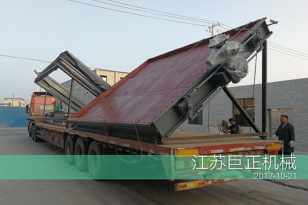 福建客戶訂購的擋板門檢驗合格，準備發貨